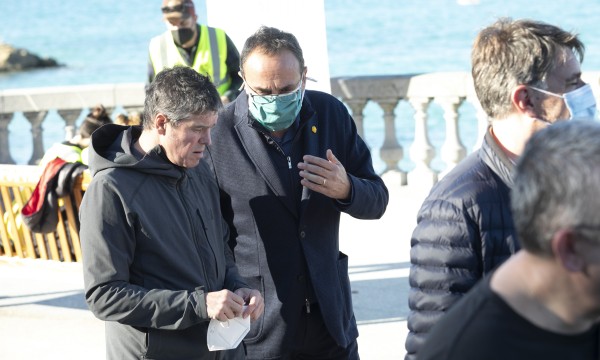 EAJ-PNV en la manifestación por el fin de la excepcionalidad	