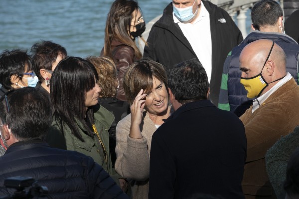 EAJ PNV salbuespeneko espetxe-politikaren amaiera erreklamatzeko Donostian deitu duen manifestaldian