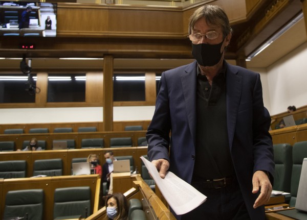Pleno Ordinario en el Parlamento Vasco (28-10-2021)