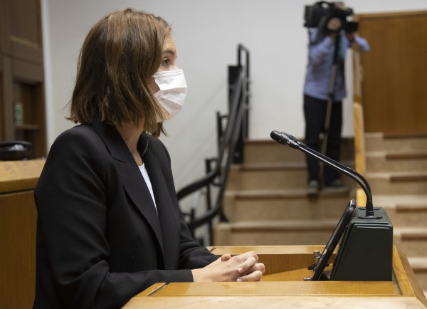 Pleno Ordinario en el Parlamento Vasco (28-10-2021)