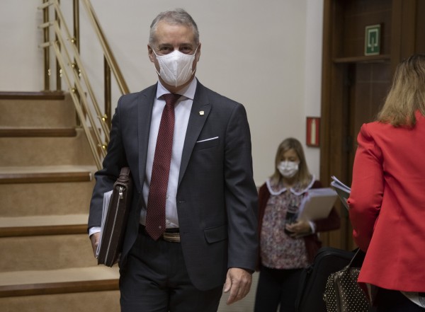 Pleno Ordinario en el Parlamento Vasco (28-10-2021)