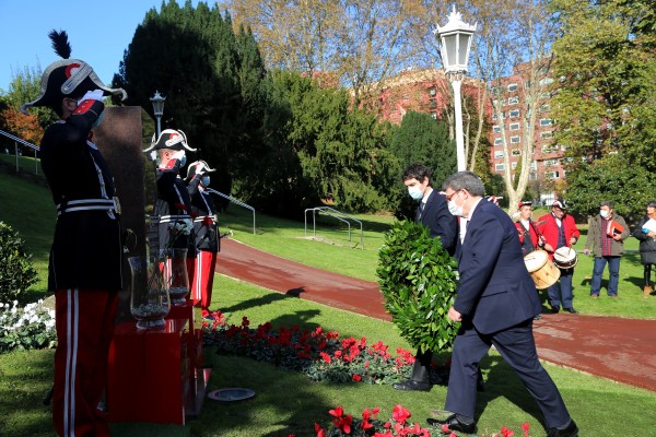 EAJ PNV en los actos del Dia de la Memoria 2021