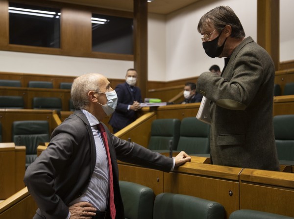 Pleno Ordinario en el Parlamento Vasco (11-11-2021)