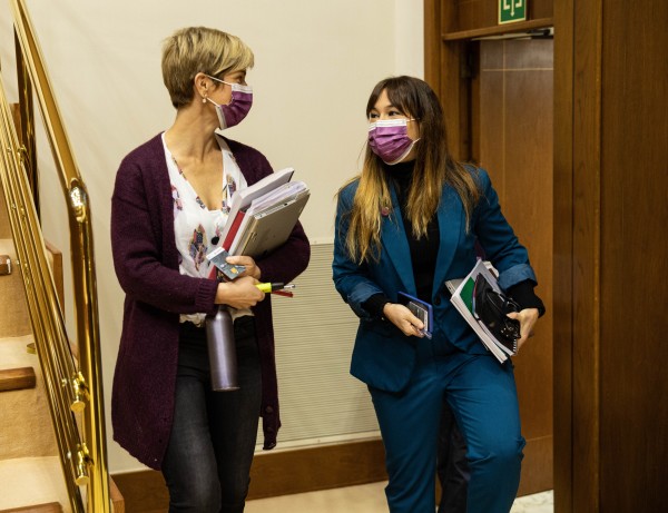 Pleno Ordinario en el Parlamento Vasco (25-11-2021)