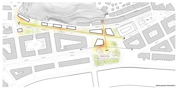 Playa de vías de Easo, plano concepto