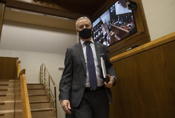 Pleno Ordinario en el Parlamento Vasco (10-3-2022) 