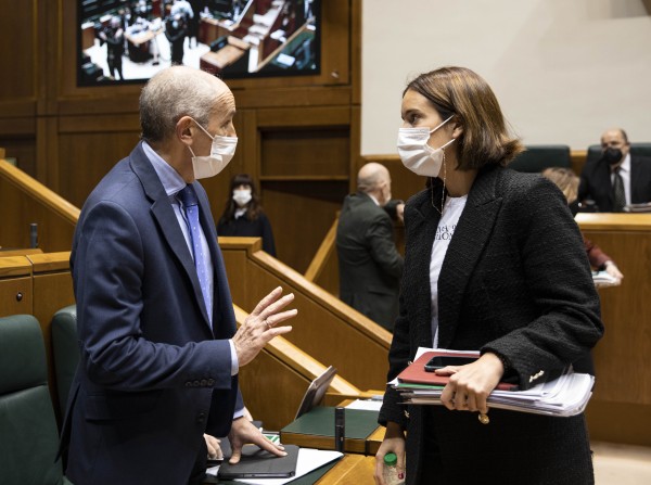 Pleno Ordinario en el Parlamento Vasco (31-03-2022)