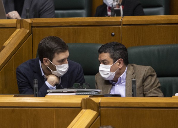 Pleno Ordinario en el Parlamento Vasco (31-03-2022)