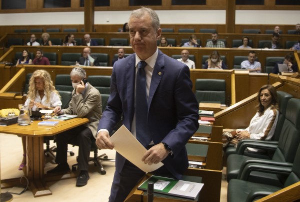 Pleno Ordinario en el Parlamento Vasco (16-06-2022)