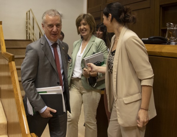 Pleno Ordinario en el Parlamento Vasco (23-06-2022)