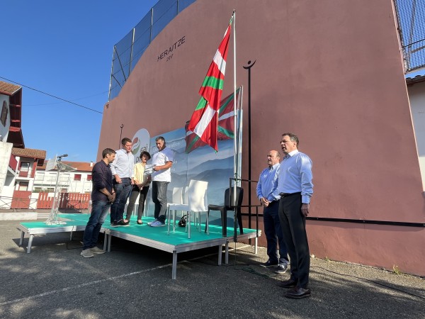 Inauguración del Biltzar de Lapurdi interior