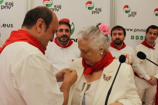 Pañuelico 2022 a Arantzazu Ametzaga