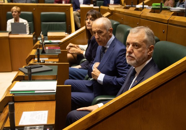 Pleno de Política general en el Parlamento Vasco (322-09-2022)