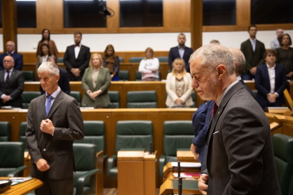 Pleno Ordinario en el Parlamento Vasco (29-09-2022)
