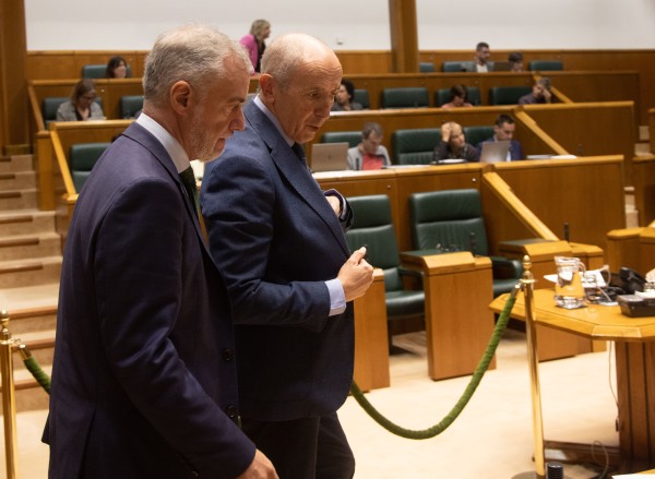Pleno Ordinario en el Parlamento Vasco (20-10-2022)