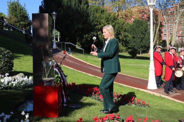 EAJ PNV en los actos del Dia de la Memoria 2022
