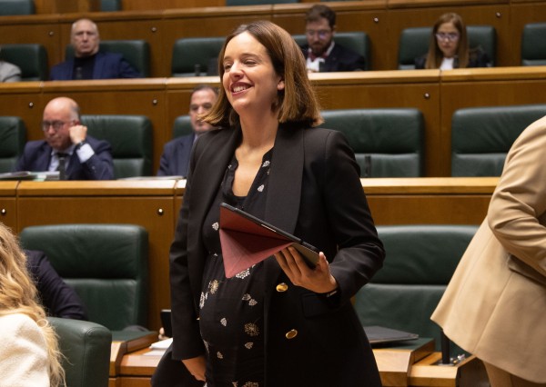 Pleno sobre presupuestos en el Parlamento Vasco (09-12-2022)