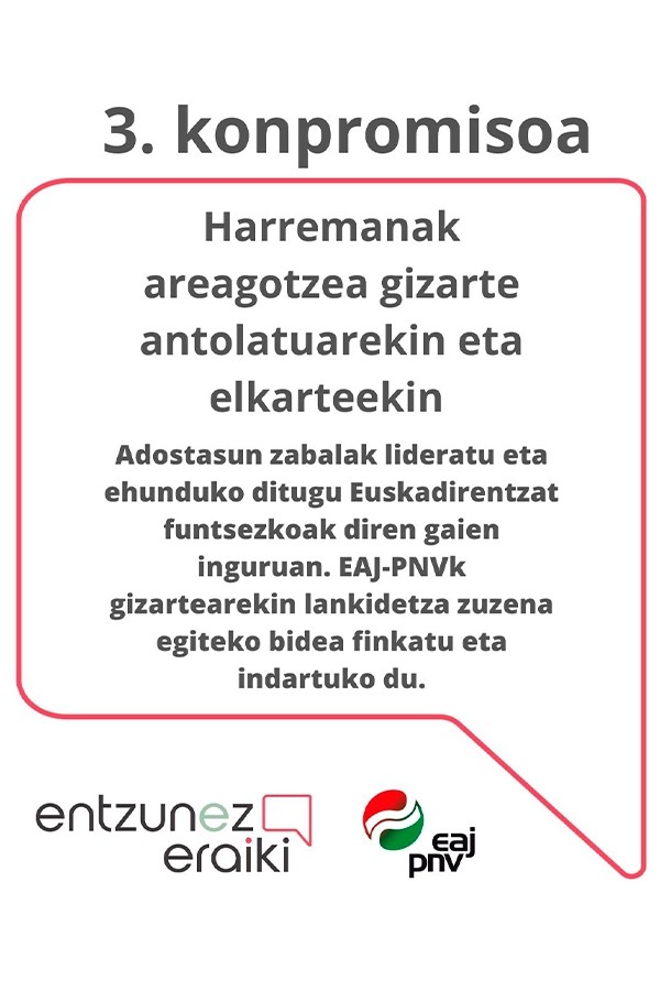 Entzunez Eraiki: 10 compromisos