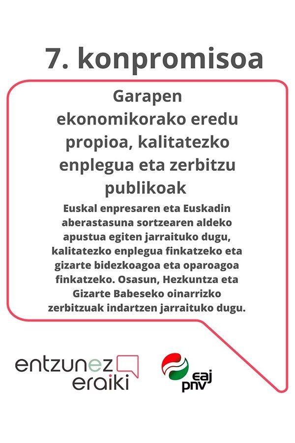 Entzunez Eraiki: 10 compromisos