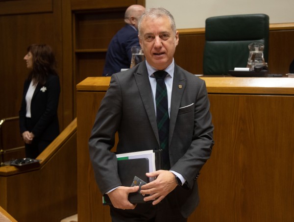 Pleno Ordinario en el Parlamento Vasco (22-12-2022)