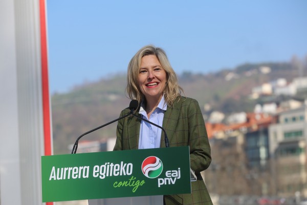 Juan Mari Aburto Rique EAJ-PNVren Bilboko alkategaiaren aurkezpena