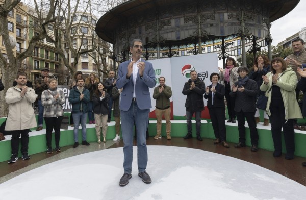 Presentación de la candidatura para Donostia