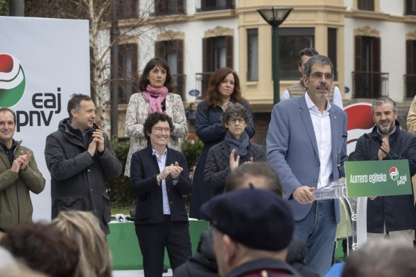 Presentación de la candidatura para Donostia