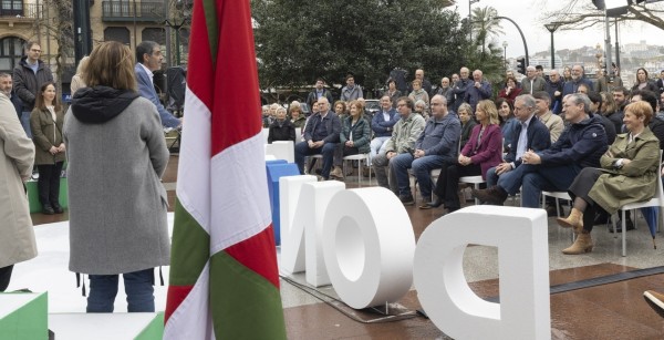 Presentación de la candidatura para Donostia