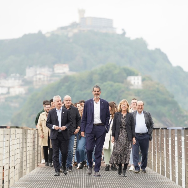 28-M Mitin Donostia - Goia, Mendoza, Urkullu, Ortuzar