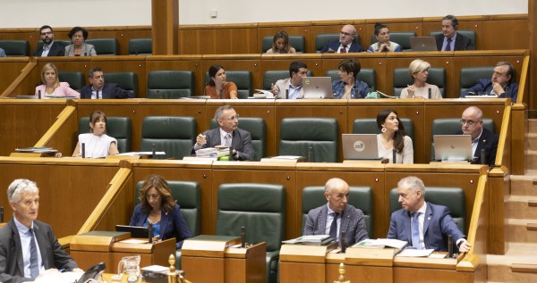 Pleno Ordinario en el Parlamento Vasco (29-06-2023)