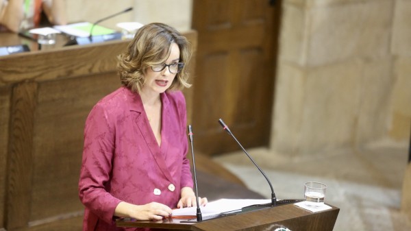 Elixabete Etxanobe - Pleno de designación de la Diputada General de Bizkaia