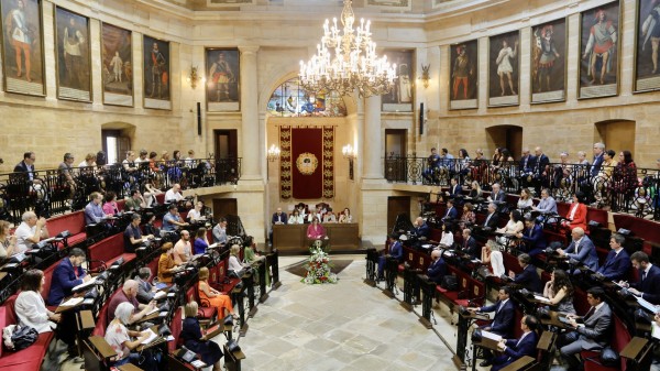 Elixabete Etxanobe - Pleno de designación de la Diputada General de Bizkaia