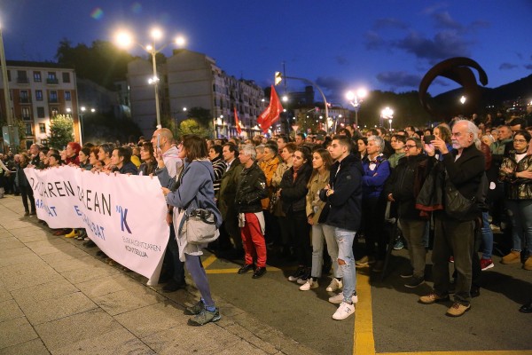 EAJ PNV en la manifestación organizada por Euskalgintzaren Kontseilua