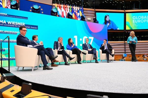 Global Europe Forum 2024 - Andoni Ortuzar, Imanol Pradales, Izaskun Bilbao Barandika, Mikel Burzako