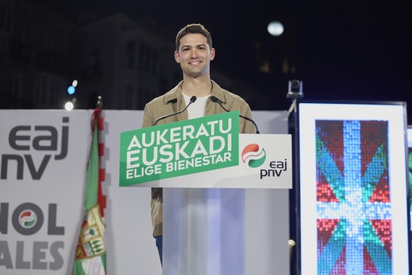 21-A Inicio de campaña. Elecciones Vascas. Vitoria-Gasteiz