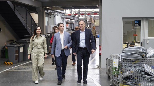 21-A Imanol Pradales, Bakartxo Tejeria. Acto sectorial sobre Innovación, Digitalización e Inteligencia Artificial