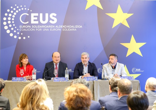 Oihane Agirregoitia - Presentación de la Coalición por una Europa Solidaria-CEUS