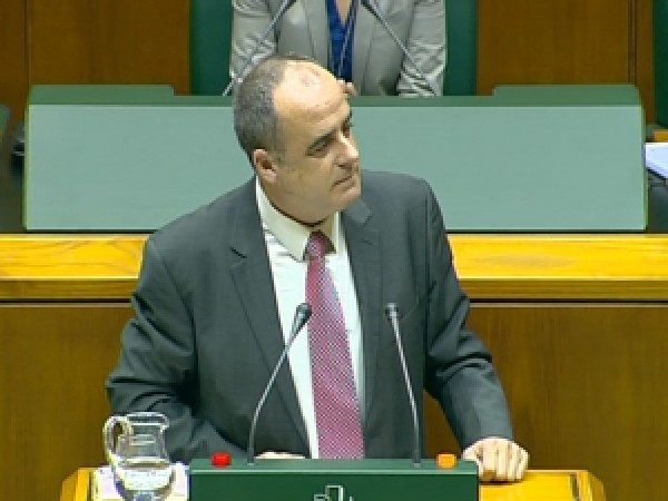 Joseba Egibar Legebiltzarrean