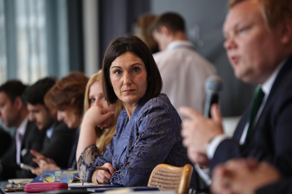 Oihane Agirregoitia Renew Europeko liderren goi-bileran Bruselan Oihane Agirregoitia Renew Europeko liderren goi-bileran Bruselan