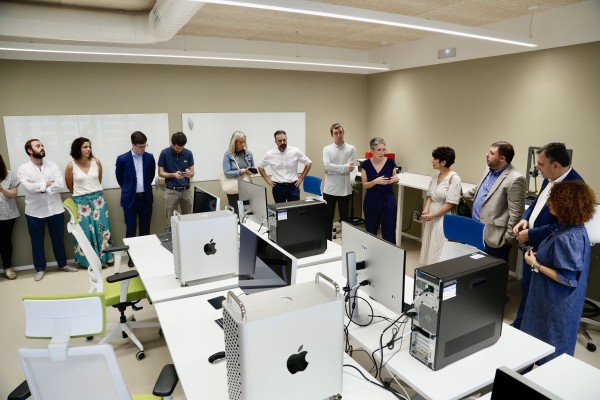 Visita de EAJ-PNV al Polo de Innovación Digital Visita de EAJ-PNV al Polo de Innovación Digital