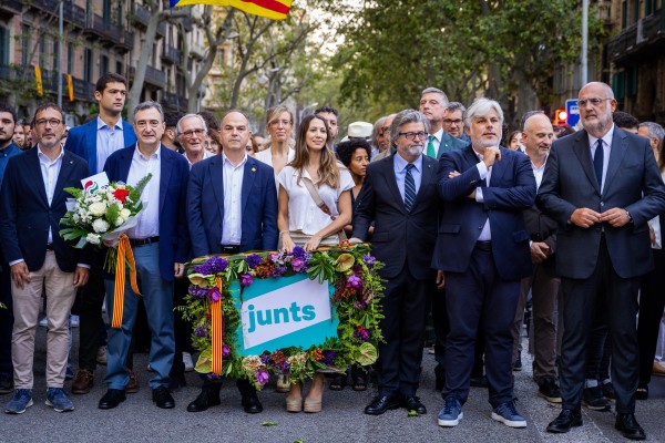 Aitor Esteban eta Joseba Diez Antxustegi 2025eko Diadan