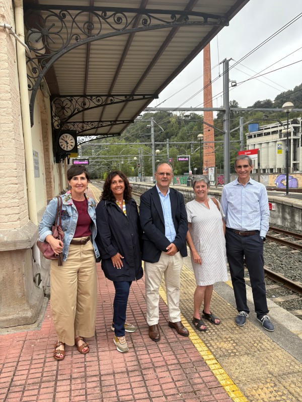 Mejora del transporte ferroviario en Enkarterri