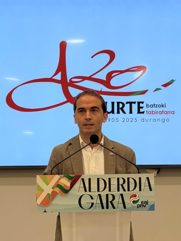 Durangoko batzokiaren 120. urteurrena