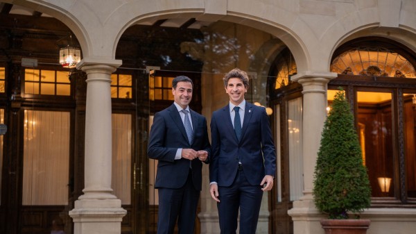 Jon Insausti eta Imanol Pradales bilera