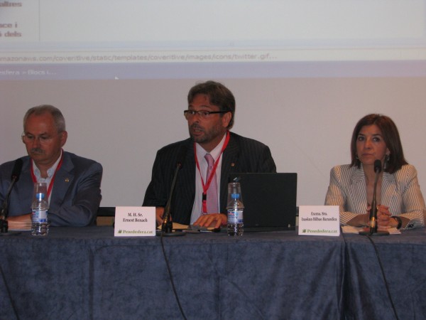 Izaskun Bilbao en Cataluña