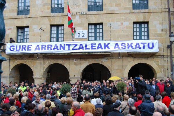 Concentración en Bermeo
