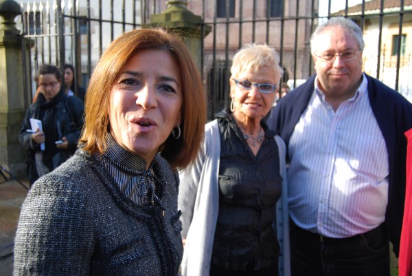 Lectura de manifiesto en Gernika