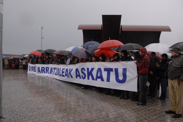 Concentración en Bermeo