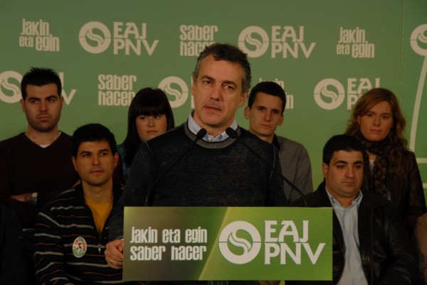 Iñigo Urkullu en Sukarrieta