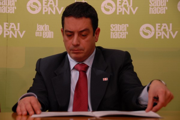 Rueda de prensa de Juntas Generales de Bizkaia